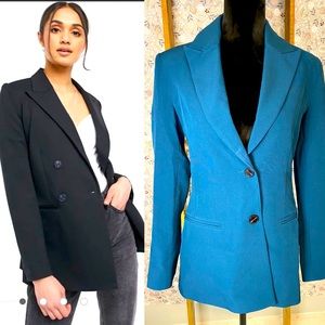 NWT ASOS turquoise blazer